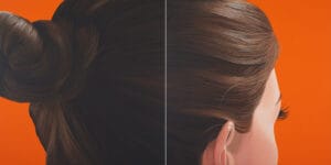 2025, focus2 links, A+B, je 150x150 cm, Acryl auf Leinwand