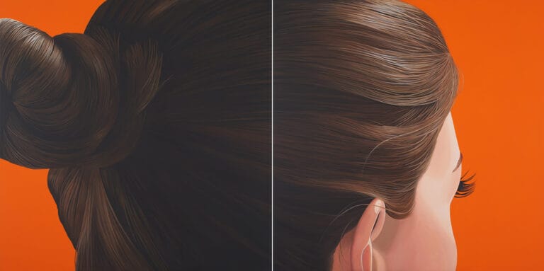 2025, focus2 links, A+B, je 150x150 cm, Acryl auf Leinwand