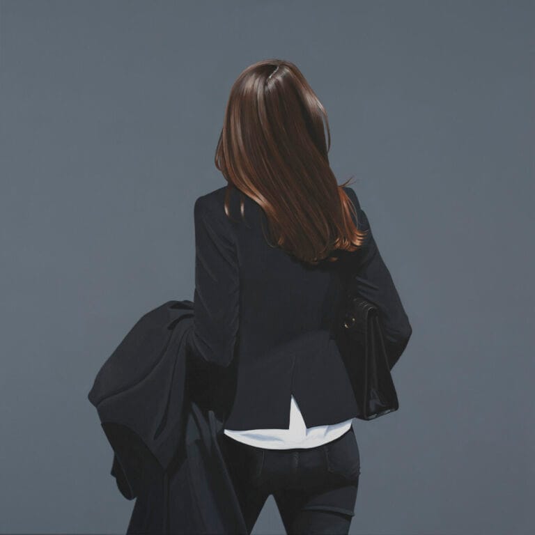 2022, o.T., 120x120 cm, Acryl auf Leinwand